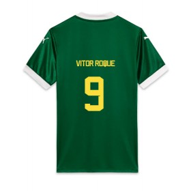 Palmeiras Vitor Roque #9 Hjemme skjorte 2025-26 Kortermet